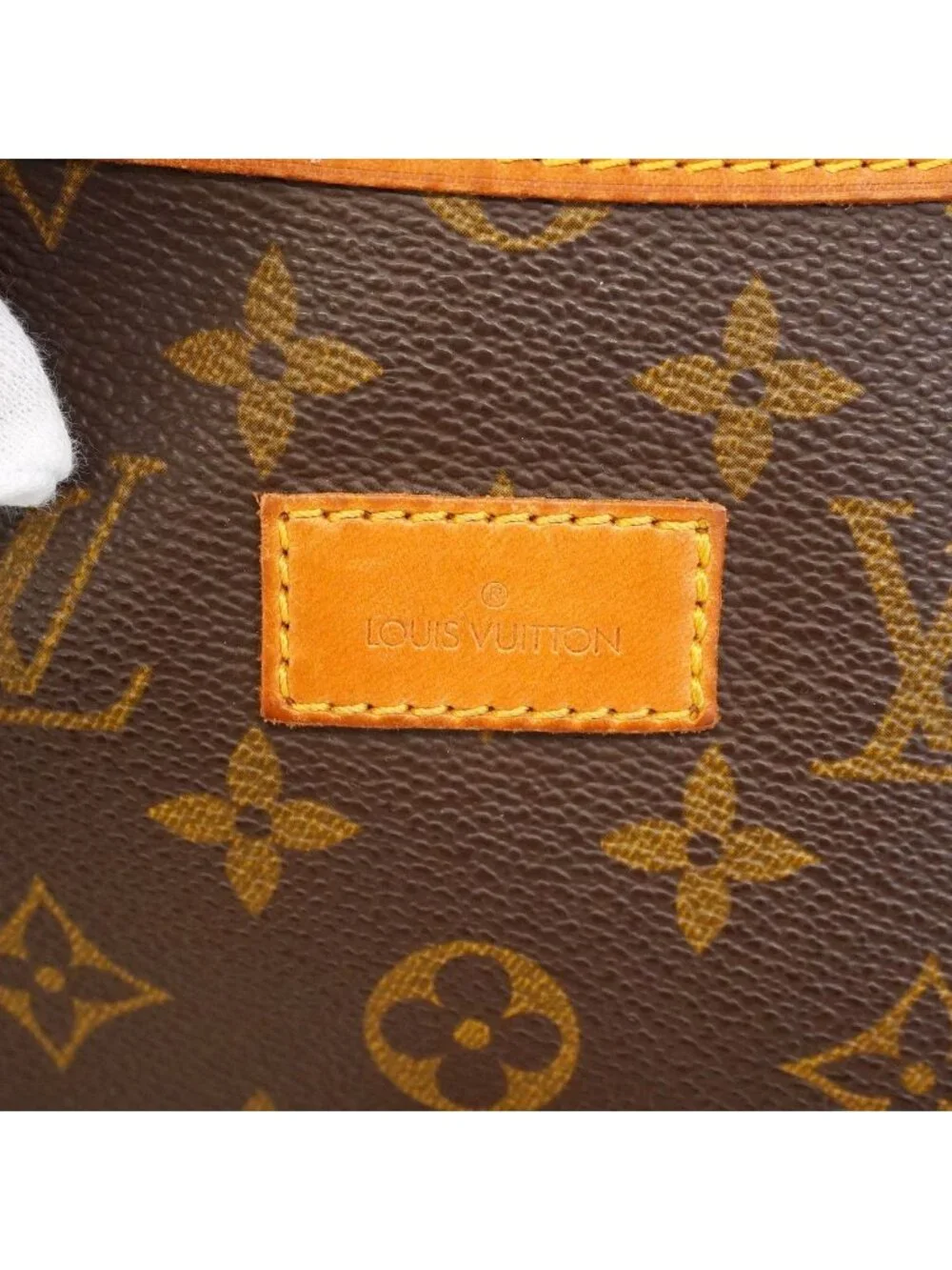 Louis Vuitton Shoulder Bag Monogram Saumur 35 Brown